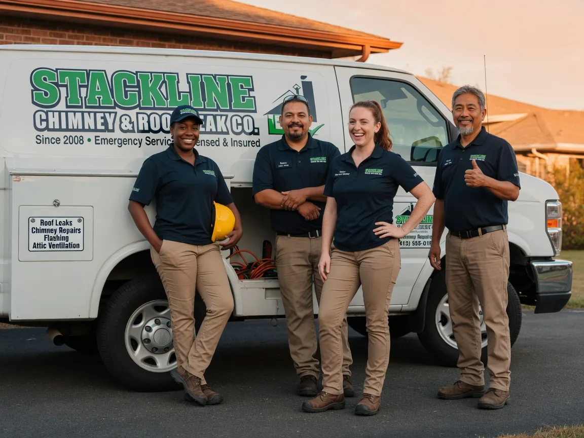 Chimney flashing repair company in Moran, KS